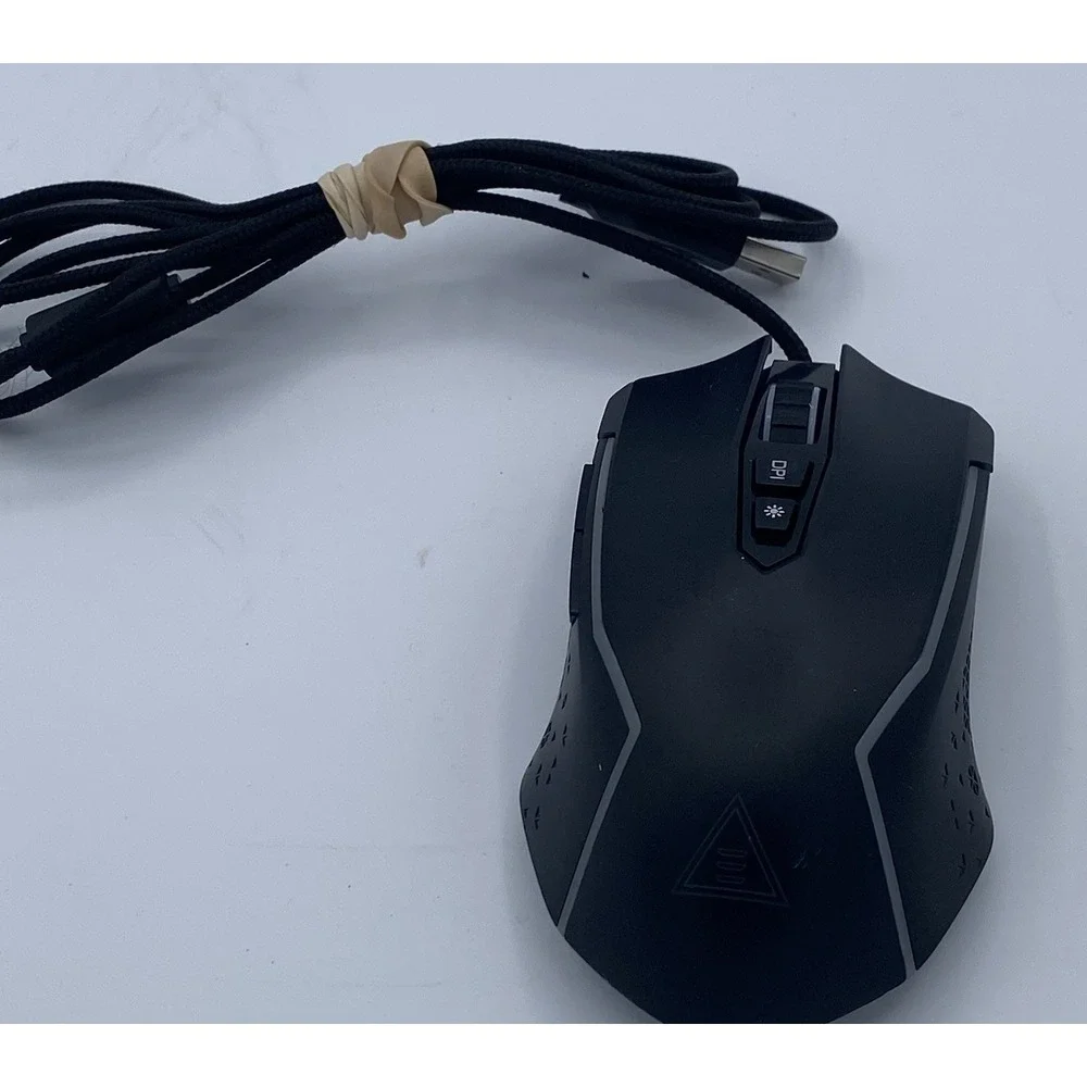 Gaming Mouse, Wired Ergonomic Gaming Mice with 7 Programmable Buttons RGB